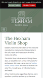Mobile Screenshot of hexham-violins.co.uk